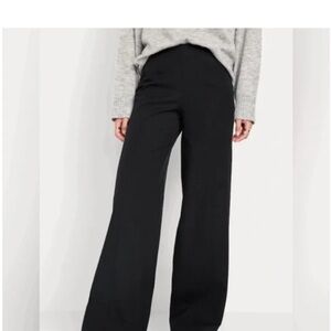 Old Navy High Rise Pixie Wide Leg Women's Pants -Black